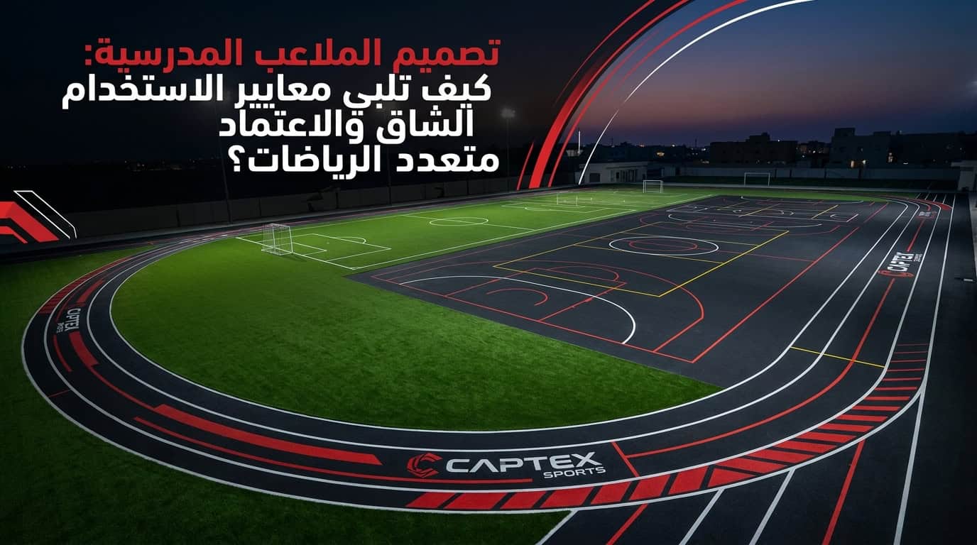 تصميم الملاعب المدرسية